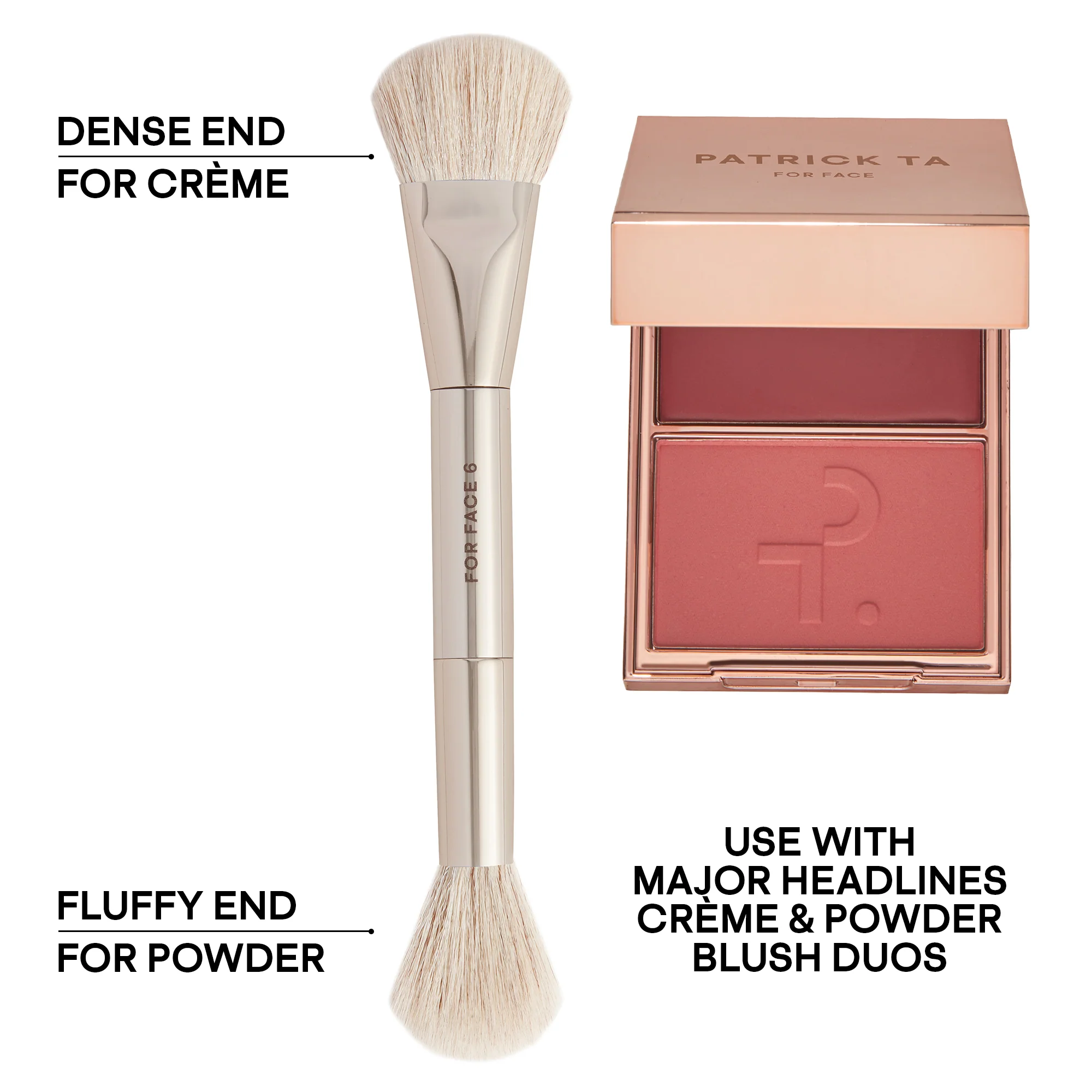 Major Headlines Blush Duo & Precision Brush Set - Image 5